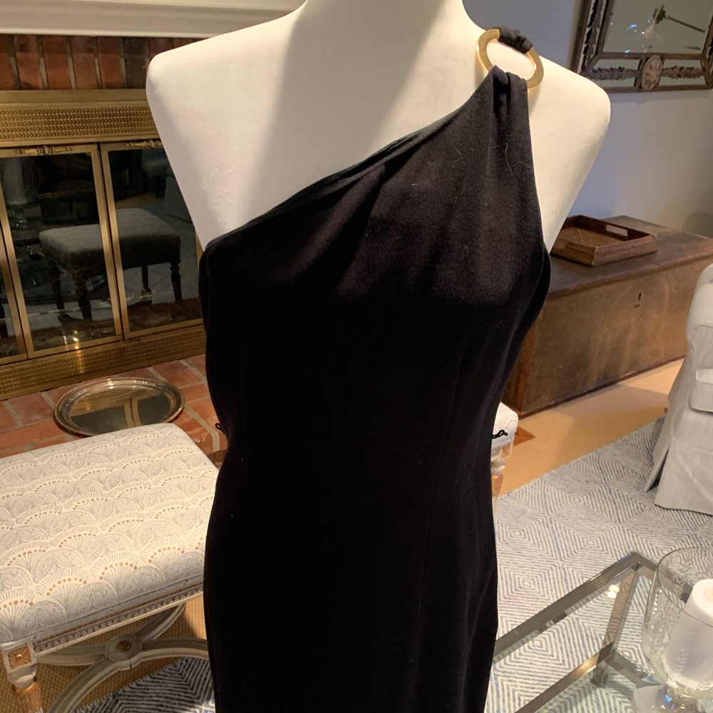 Michael Kors one shouldered cocktail dress